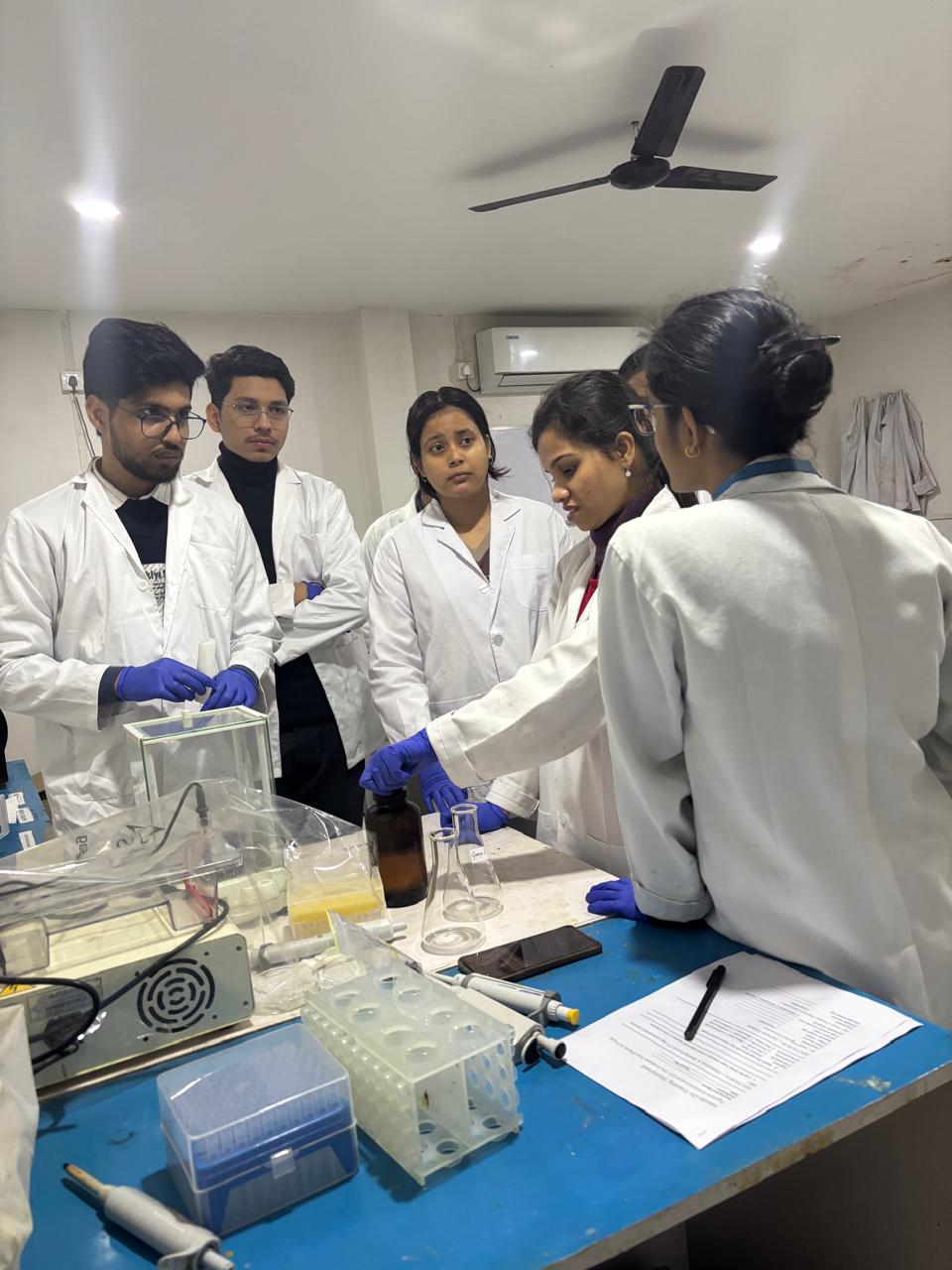 Training session at Mr Biologist